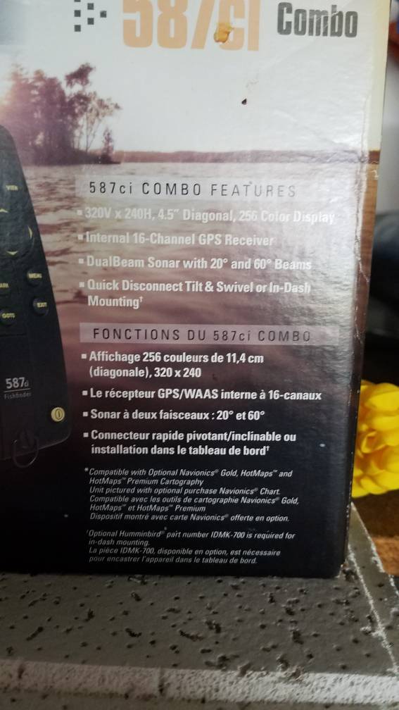 Humminbird 587ci Maps