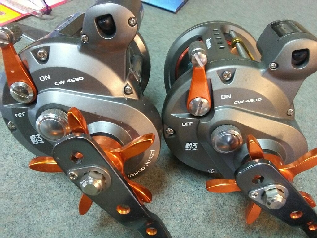 Pair of Okuma Coldwater 453D Reels - Classifieds - Buy, Sell