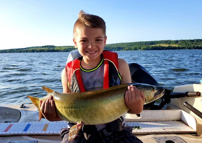 New PB for my fishing partner - Musky, Tiger Musky & Pike (ESOX) - Lake  Ontario United - Lake Ontario's Largest Fishing & Hunting Community - New  York and Ontario Canada