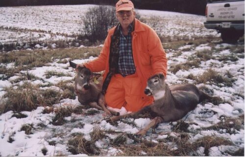 Dennis & Twin Buck Fawns.JPG