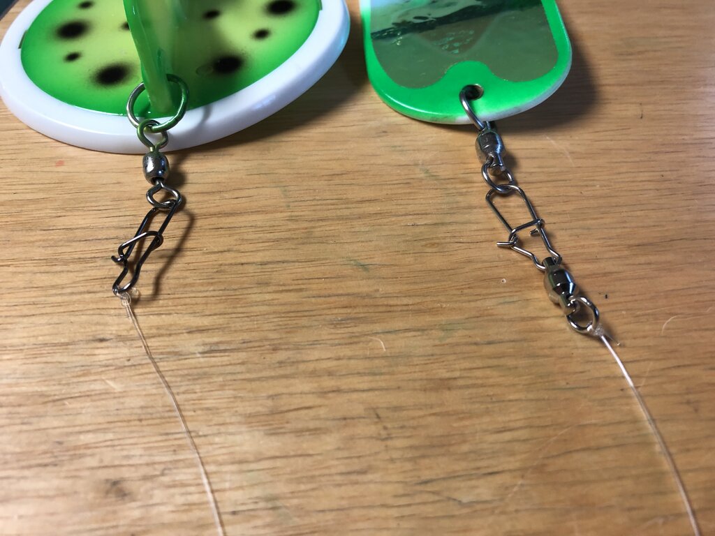 Pre tied Dipsy Diver leaders for flashers and spoons Classifieds