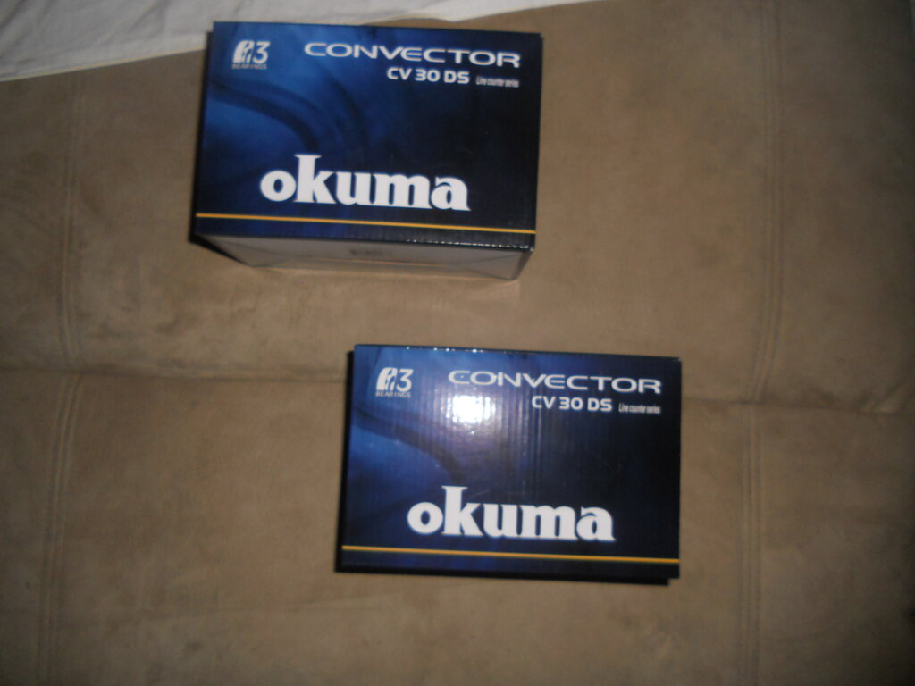 2) New in Box Okuma Convectors CV 30 DS - Classifieds - Buy, Sell, Trade or  Rent - Lake Ontario United - Lake Ontario's Largest Fishing & Hunting  Community - New York and Ontario Canada