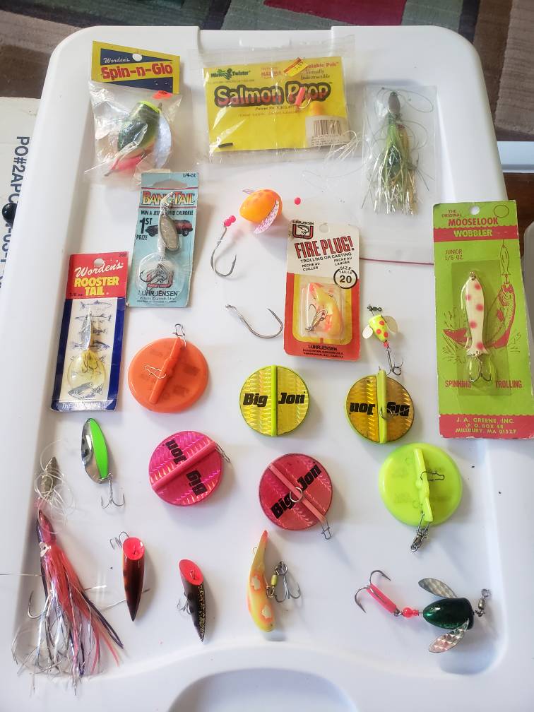 Fishing Lures Big Jon Dipseys to Lake Ontario United