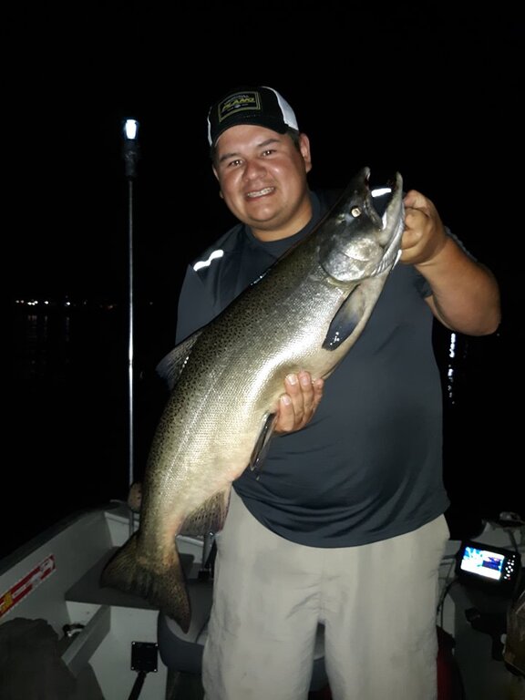 Olcott 9/27 ,salmon slamin New York Fishing Reports Lake Ontario