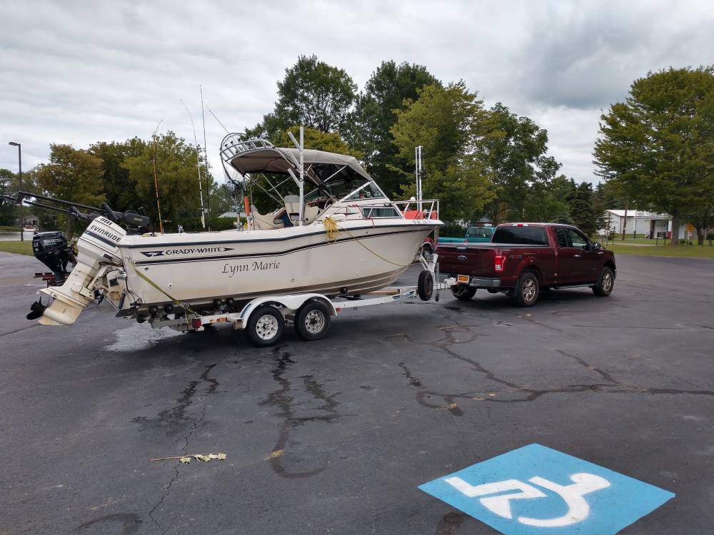 Trailer sway - This Old Boat - Lake Ontario United - Lake