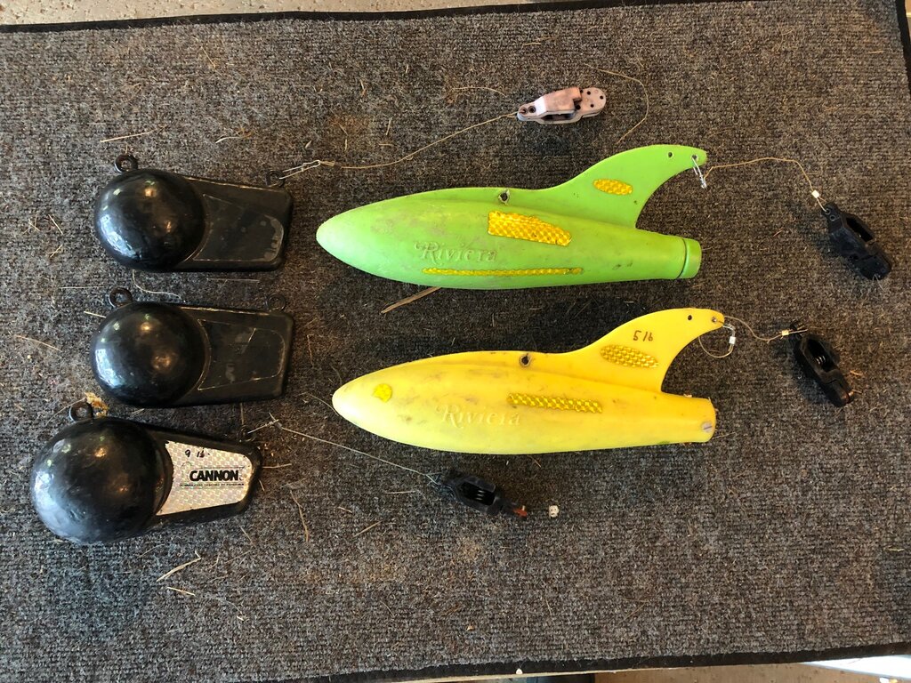 Two Cannon Unitroll 6 downriggers, rods, reels, weights Classifieds