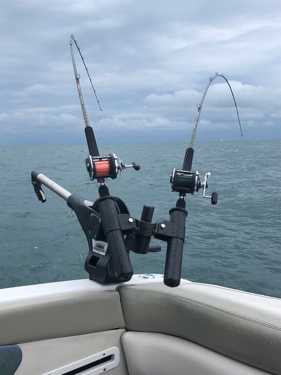 Two Cannon Unitroll 6 downriggers, rods, reels, weights - Classifieds -  Buy, Sell, Trade or Rent - Lake Ontario United - Lake Ontario's Largest  Fishing & Hunting Community - New York and Ontario Canada