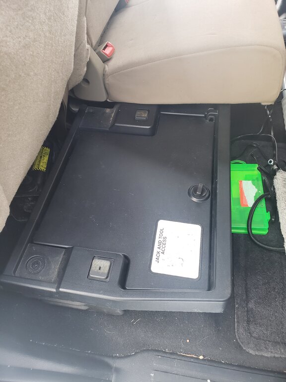 2007 2019 Toyota Tundra Double Cab Rear Under Seat Storage Tool Box Pt871 34070 Ebay