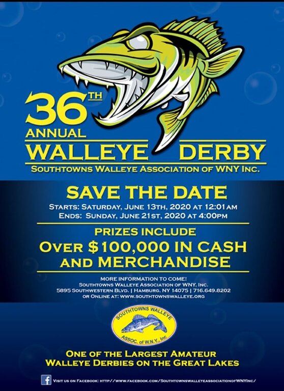 36th Annual Southtowns Walleye Association Derby Tournament Talk