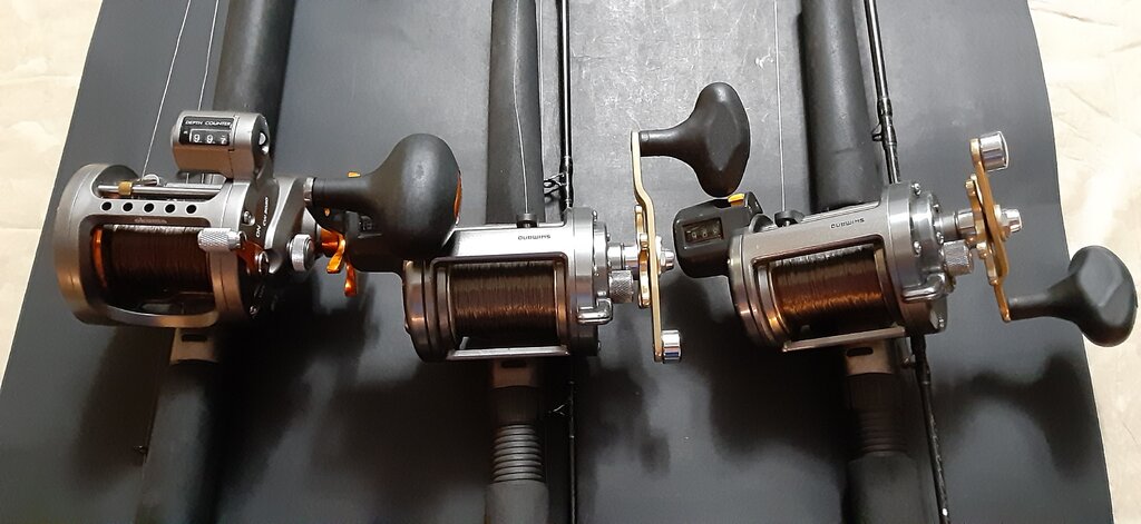 okuma wire diver rods