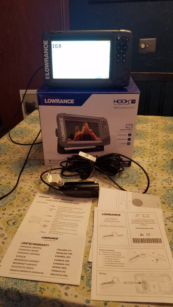 LOWRANCE HOOK2 7X HDI fishfinder/gps - Classifieds - Buy, Sell