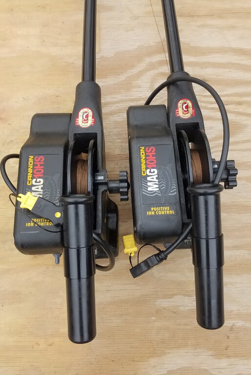 Cannon Mag 10 Electric Downriggers/ELOSTA SHOW Classifieds Buy