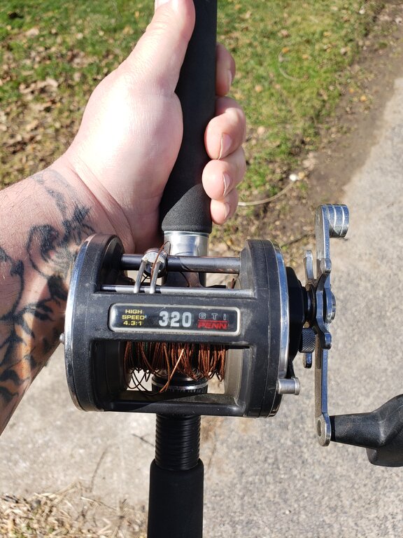penn 320 GTI on a classic pro 8'6 rod with 25 feet of copper and braid  backing - Classifieds - Buy, Sell, Trade or Rent - Lake Ontario United -  Lake Ontario's