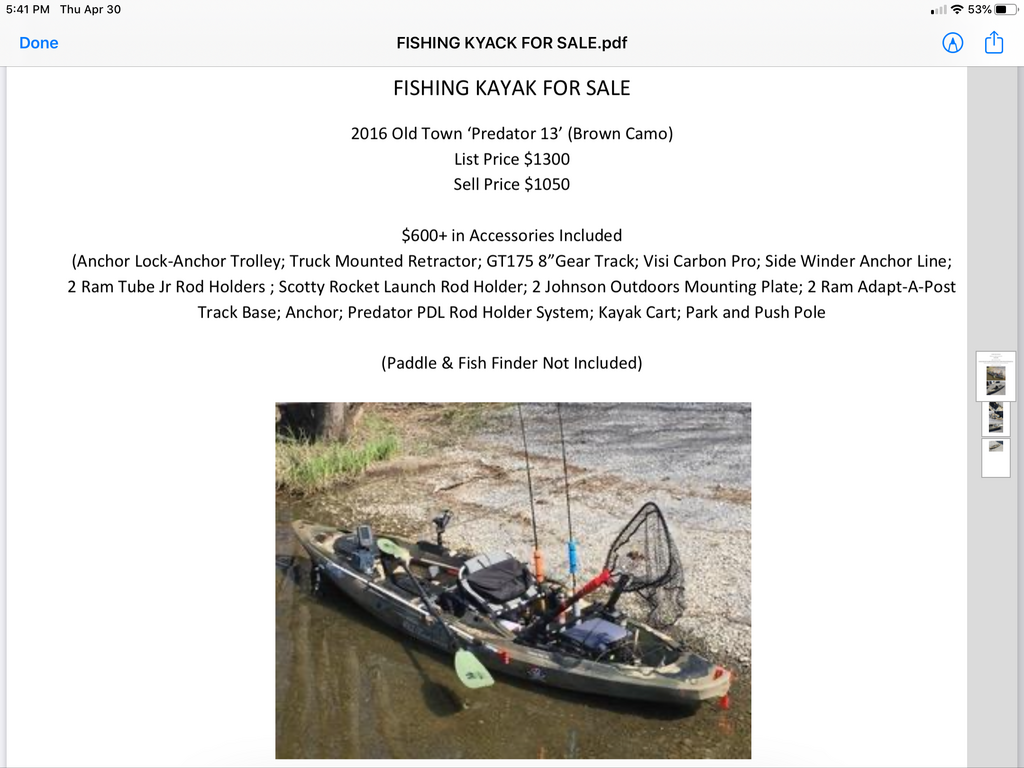 Kayak Classifieds Buy, Sell, Trade or Rent Lake Ontario United