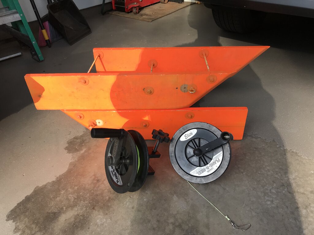 Cannon Planer Reels/ homemade boards Reduced Classifieds Buy