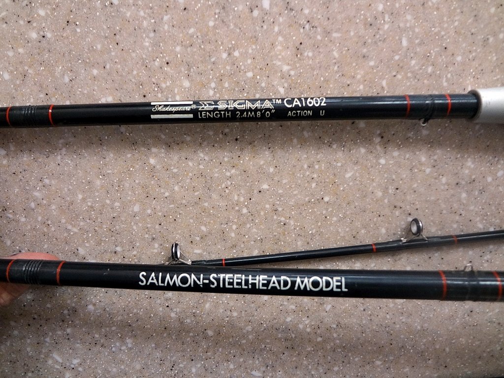 2 Diawa Great Lakes 47LC HiSpeed 5.1 ratio reels on 8 ft Shakspeare