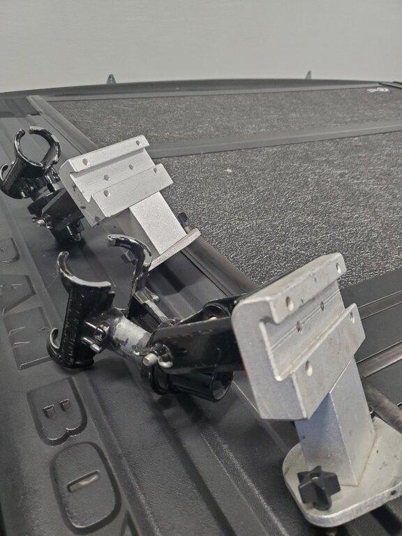Two Traxtech Down East rod holders track mount - Classifieds - Buy