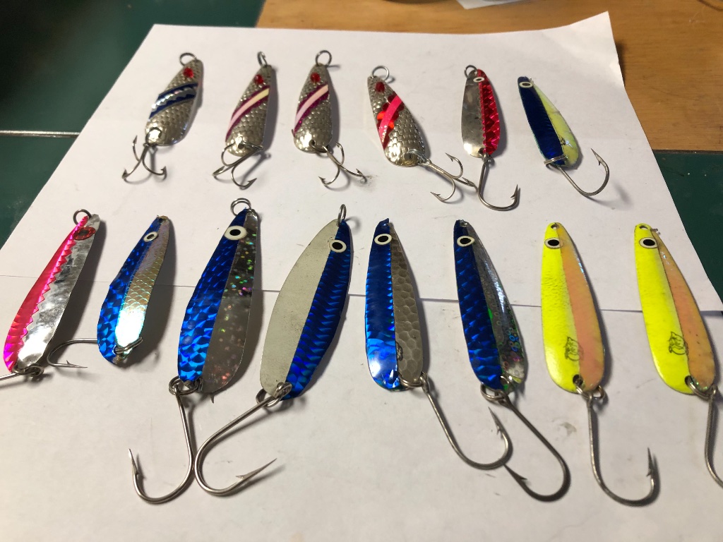Evil Eyes flutter spoons flutter chuck Red devil spoons for sale reduced  price - Classifieds - Buy, Sell, Trade or Rent - Lake Ontario United - Lake  Ontario's Largest Fishing & Hunting