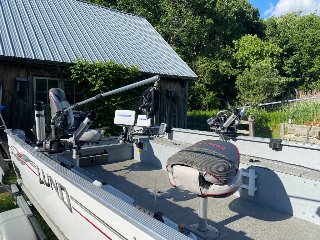 Tiller Model Boats with Downriggers? Open Lake Discussion Lake