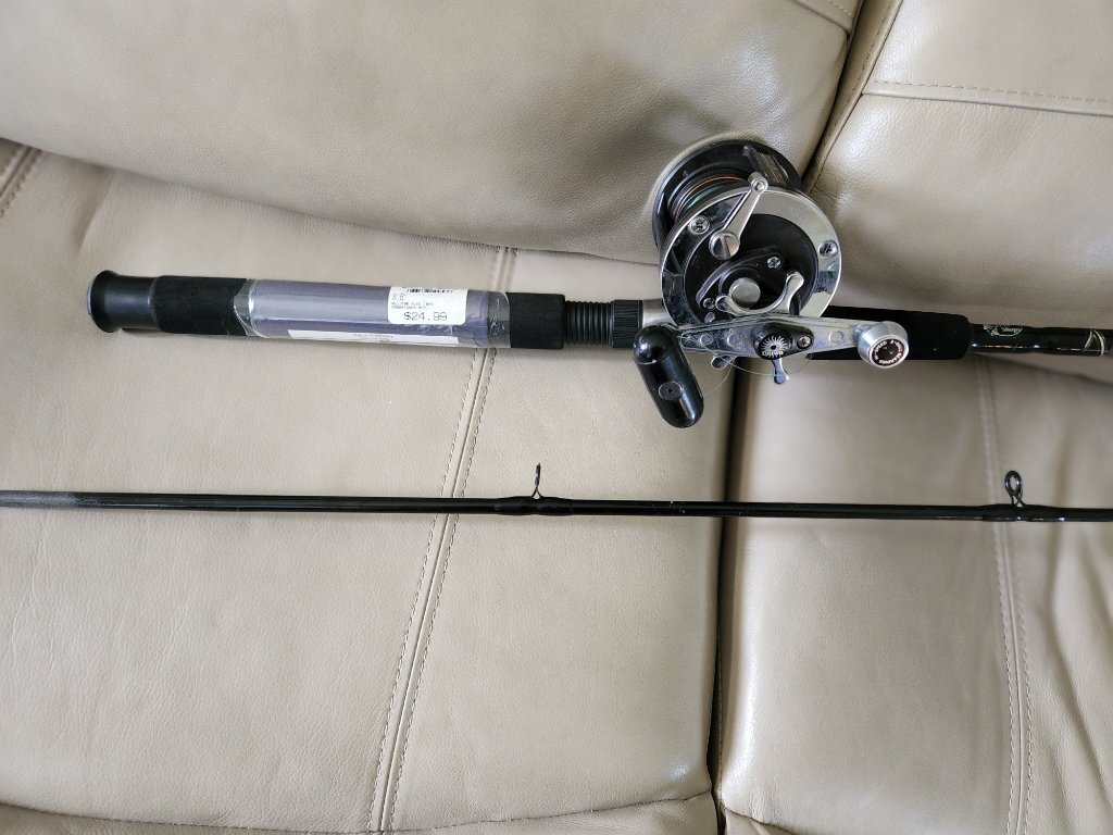 2 downrigger rods w reels Classifieds Buy, Sell, Trade or Rent
