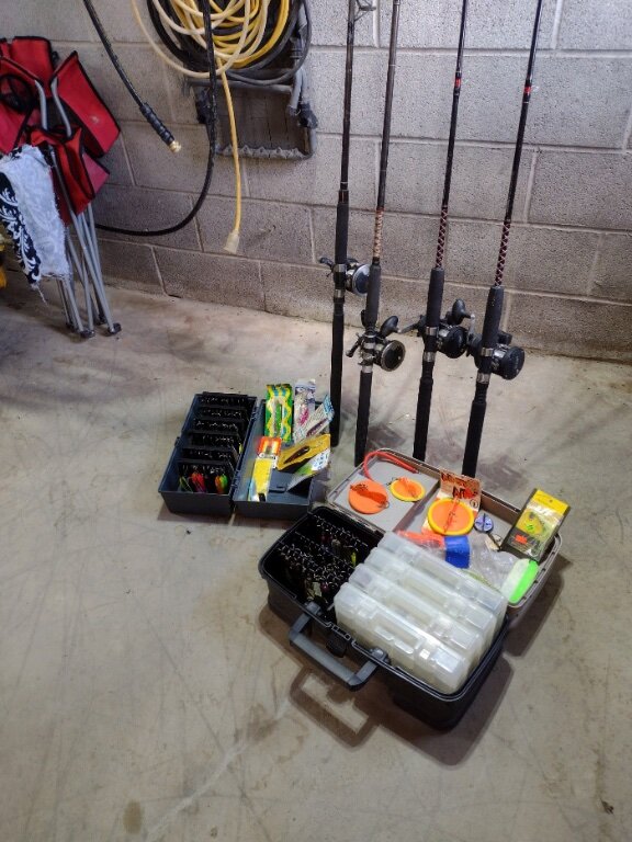 4 Downrigger Rod/reel combos and 125 Finger Lakes spoons Classifieds