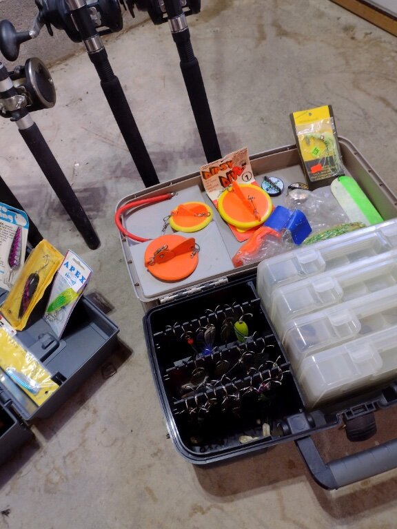 4 Downrigger Rod/reel combos and 125 Finger Lakes spoons Classifieds