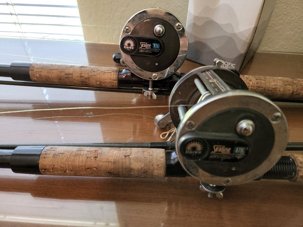 2 downrigger rods w reels SOLD Classifieds Buy, Sell, Trade or Rent