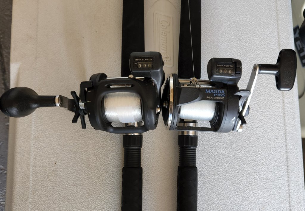 2 Okuna downrigger rod/ reel combos Classifieds Buy, Sell, Trade or