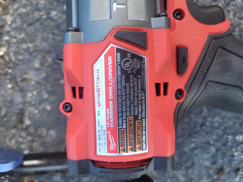 Ice fishing gear, 2 man flip over, Milwaukee hammer drill auger tip