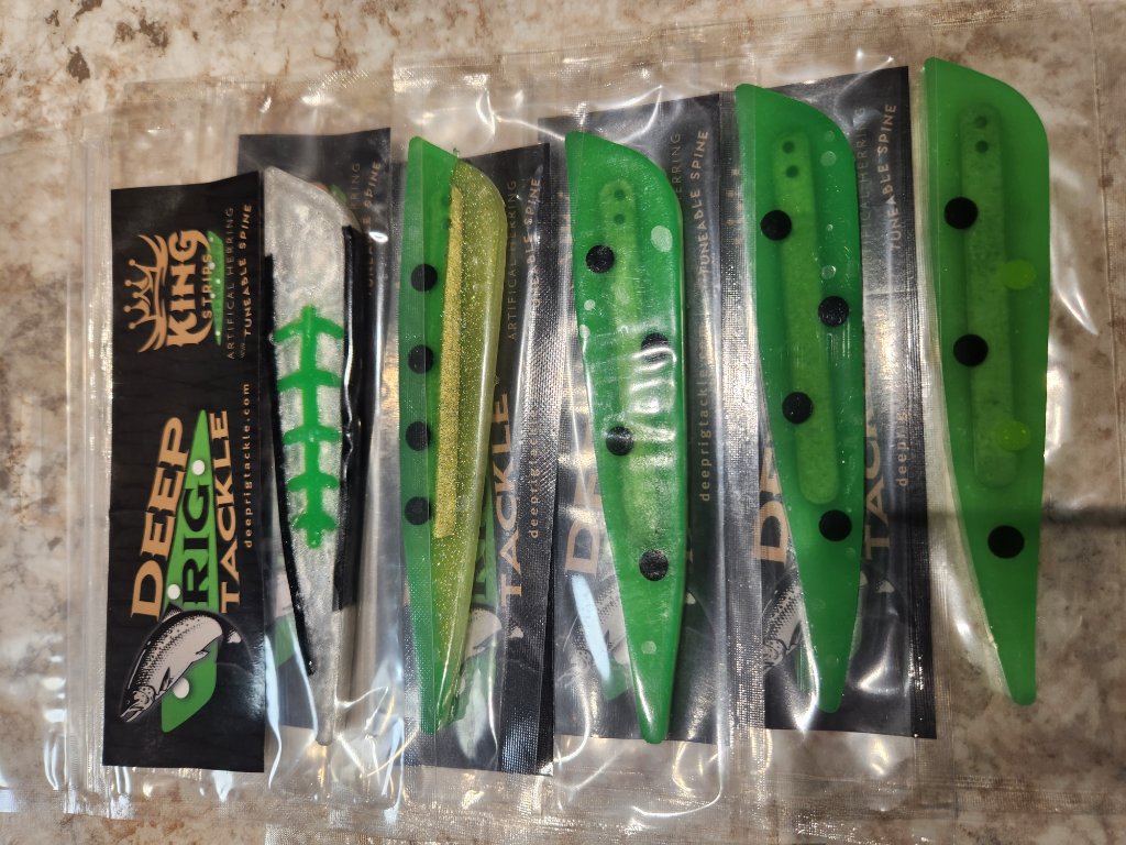 Deep Rig Tackle and John King artificial herring strips Classifieds