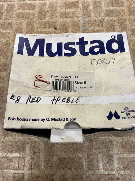 Mustad hooks 1000 count boxes! - Classifieds - Buy, Sell, Trade or