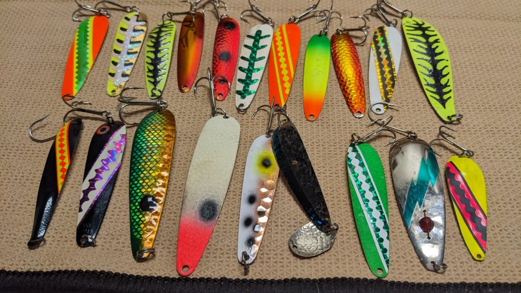 TROUT AND SALMON LURES-All sold - Classifieds - Buy, Sell, Trade