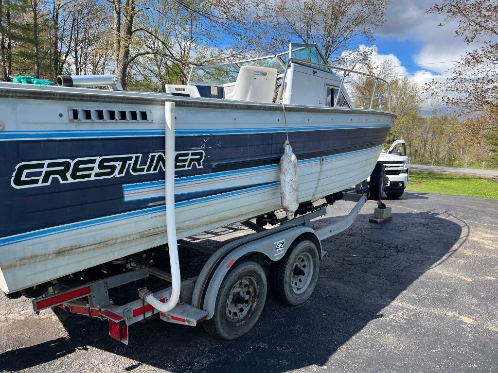 ‘92 Crestliner Eagle 225 8500 Boats for Sale Lake Ontario United