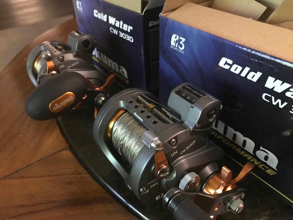 2) Okuma Coldwater 303D with copper wire - Classifieds - Buy, Sell