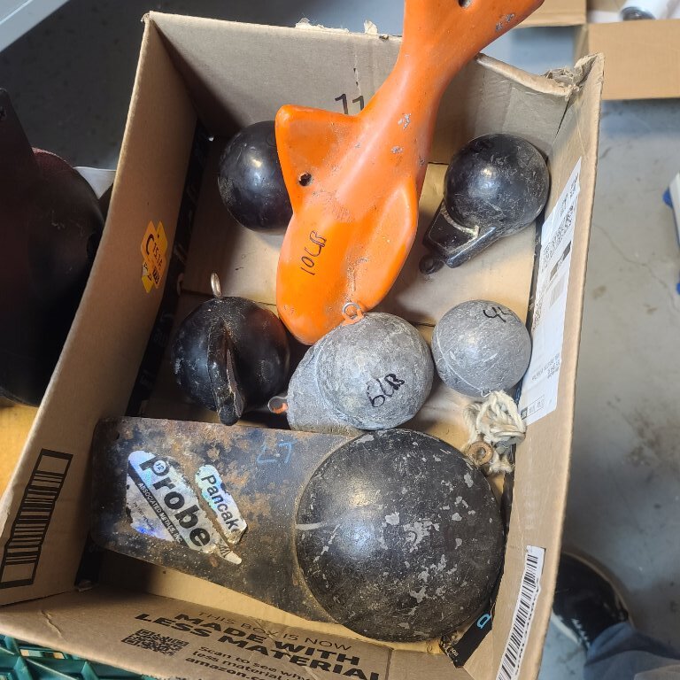 DOWNRIGGER CANNONBALL AND FISH WEIGHTS Classifieds Buy, Sell, Trade